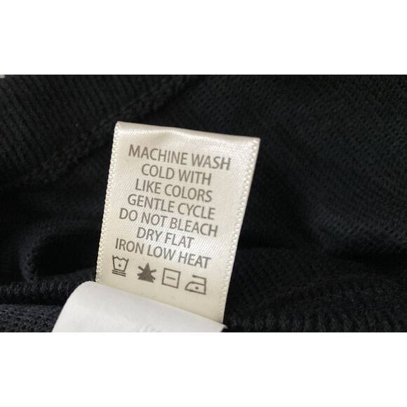 Max Studio Womens Button Shoulder Mock Pullover Sweater XL/Extra Large Black NWT - Picture 8 of 8
